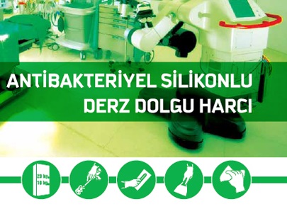 Antibakteriyel Silikonlu Derz Dolgu Harcı