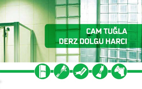 Cam Tuğla Derz Dolgu Harcı