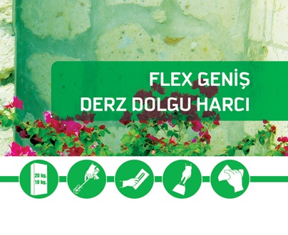 Flex Geniş Derz Dolgu Harcı