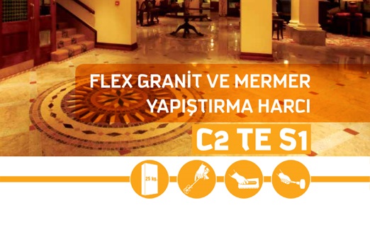 Flex Granit ve Mermer Yapıştırma Harcı