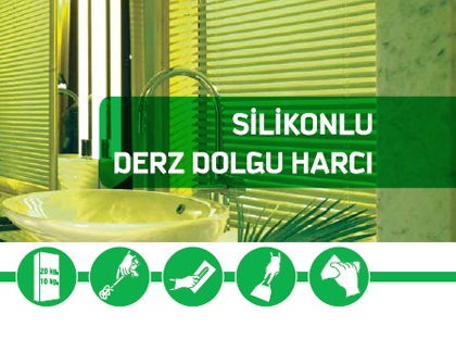 Silikonlu Derz Dolgu Harcı